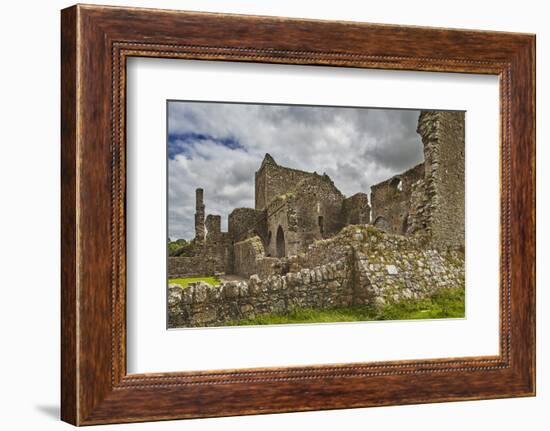 The ruins of Hore Abbey, near the ruins of the Rock of Cashel, Cashel, County Tipperary, Munster, R-Nigel Hicks-Framed Photographic Print