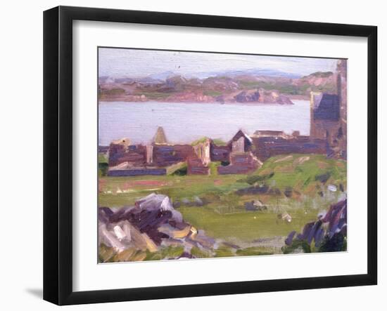 The Ruins of Iona Abbey-Francis Campbell Boileau Cadell-Framed Giclee Print