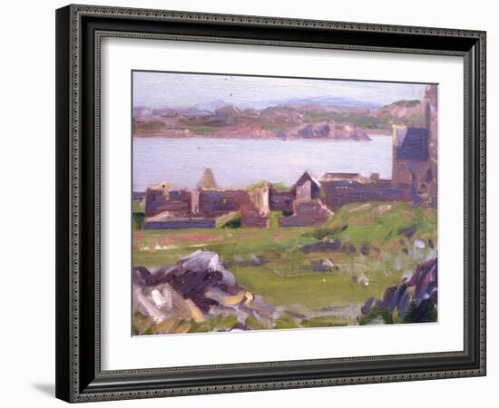 The Ruins of Iona Abbey-Francis Campbell Boileau Cadell-Framed Giclee Print