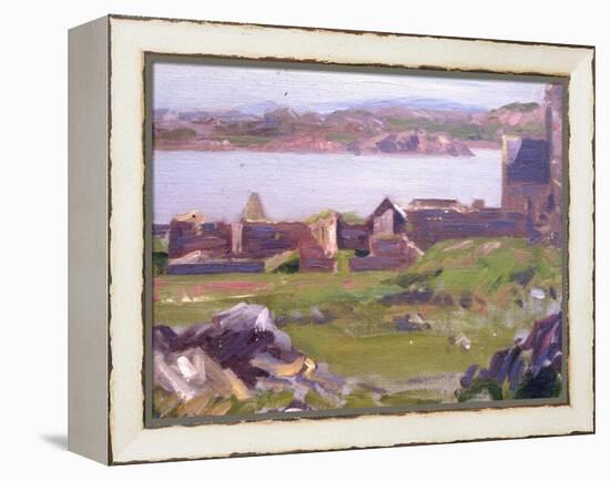 The Ruins of Iona Abbey-Francis Campbell Boileau Cadell-Framed Premier Image Canvas