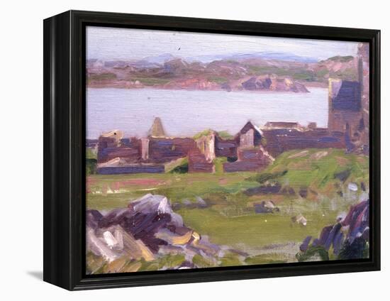 The Ruins of Iona Abbey-Francis Campbell Boileau Cadell-Framed Premier Image Canvas