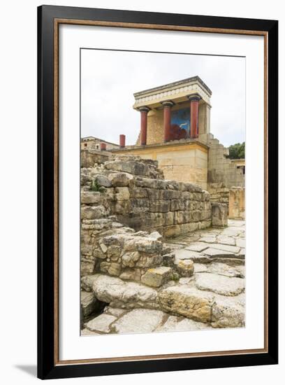 The Ruins of Knossos, the Largest Bronze Age Archaeological Site, Minoan Civilization-Michael Runkel-Framed Photographic Print