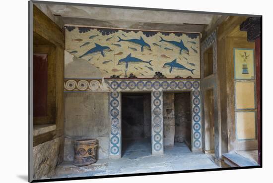 The Ruins of Knossos, the Largest Bronze Age Archaeological Site, Minoan Civilization-Michael Runkel-Mounted Photographic Print