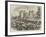 The Ruins of Paris, Porte Maillot and the Avenue De La Grande Armee-null-Framed Giclee Print