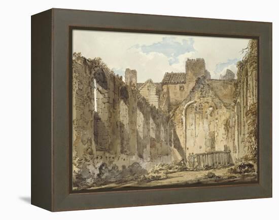 The Ruins of the Chapel in the Savoy Palace-Thomas Girtin-Framed Premier Image Canvas