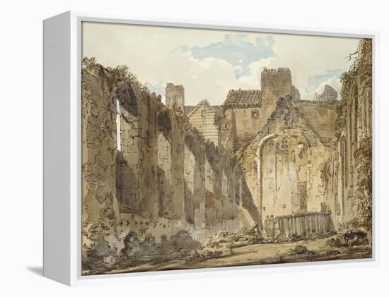 The Ruins of the Chapel in the Savoy Palace-Thomas Girtin-Framed Premier Image Canvas