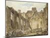 The Ruins of the Chapel in the Savoy Palace-Thomas Girtin-Mounted Giclee Print