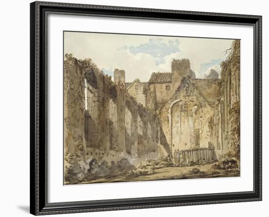 The Ruins of the Chapel in the Savoy Palace-Thomas Girtin-Framed Giclee Print