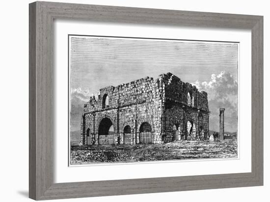 The Ruins of the Praetorium, Lambaesis, Algeria, C1890-Armand Kohl-Framed Giclee Print