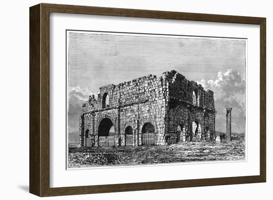 The Ruins of the Praetorium, Lambaesis, Algeria, C1890-Armand Kohl-Framed Giclee Print