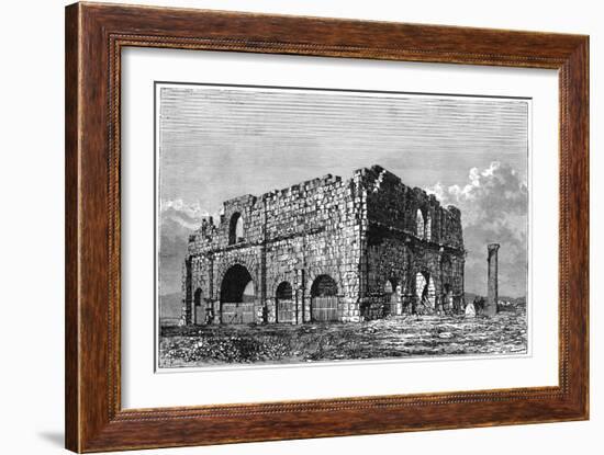 The Ruins of the Praetorium, Lambaesis, Algeria, C1890-Armand Kohl-Framed Giclee Print