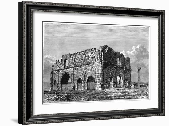 The Ruins of the Praetorium, Lambaesis, Algeria, C1890-Armand Kohl-Framed Giclee Print