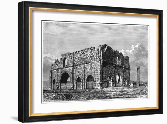 The Ruins of the Praetorium, Lambaesis, Algeria, C1890-Armand Kohl-Framed Giclee Print