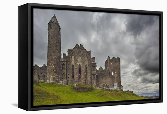 The ruins of the Rock of Cashel, Cashel, County Tipperary, Munster, Republic of Ireland, Europe-Nigel Hicks-Framed Premier Image Canvas