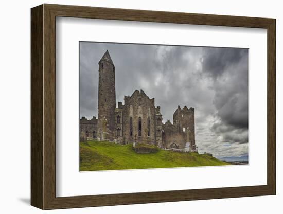 The ruins of the Rock of Cashel, Cashel, County Tipperary, Munster, Republic of Ireland, Europe-Nigel Hicks-Framed Photographic Print