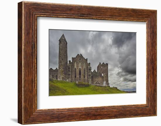 The ruins of the Rock of Cashel, Cashel, County Tipperary, Munster, Republic of Ireland, Europe-Nigel Hicks-Framed Photographic Print