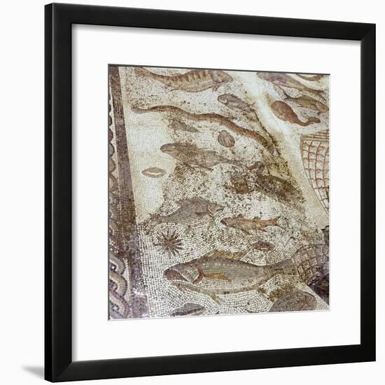 The ruins of the Roman town of Utica-Werner Forman-Framed Giclee Print