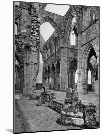 The Ruins of Tintern Abbey, a Cistercian 13th Century Church-Nat Farbman-Mounted Photographic Print