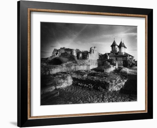 The Ruins of Vlad Dracul's Palace, Tirgoviste, Romania-Simon Marsden-Framed Giclee Print