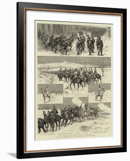 The Rumours of War on the Continent-Godefroy Durand-Framed Giclee Print