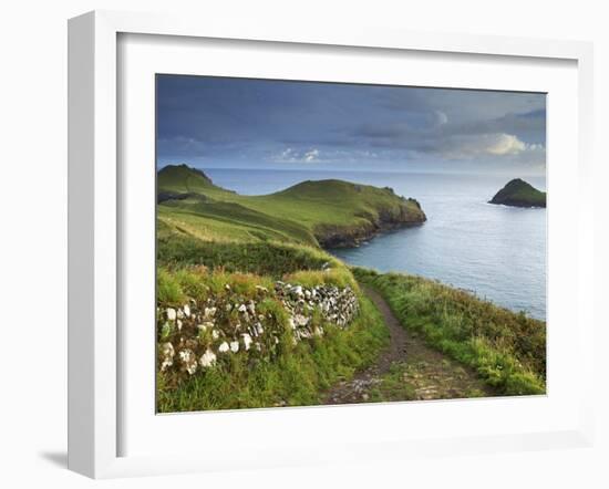 The Rumps, Pentire Point, Cornwall, England, United Kingdom, Europe-Jeremy Lightfoot-Framed Photographic Print