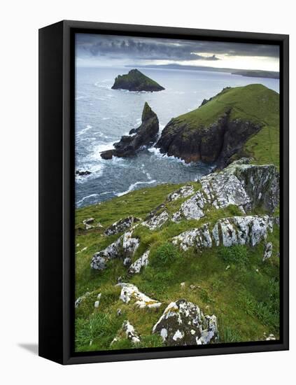 The Rumps, Pentire Point, Cornwall, England, United Kingdom, Europe-Jeremy Lightfoot-Framed Premier Image Canvas