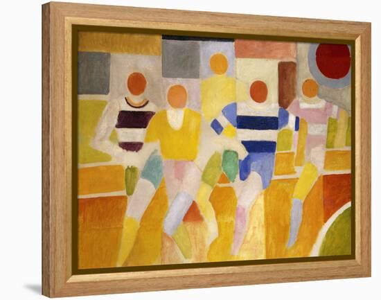 The Runners, 1926-Robert Delaunay-Framed Premier Image Canvas