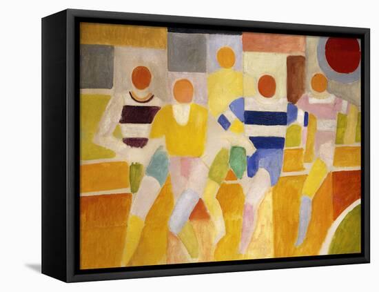 The Runners, 1926-Robert Delaunay-Framed Premier Image Canvas