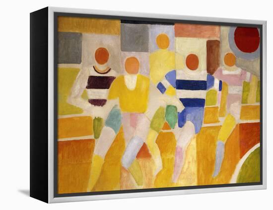 The Runners, 1926-Robert Delaunay-Framed Premier Image Canvas