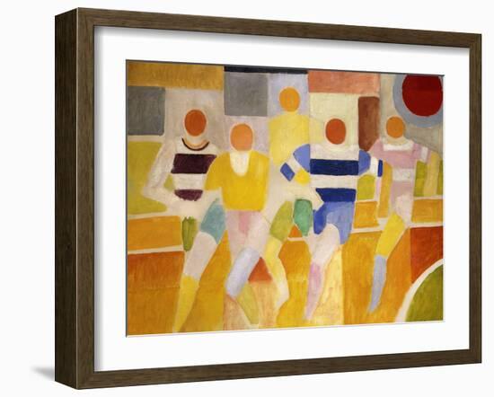 The Runners, 1926-Robert Delaunay-Framed Giclee Print