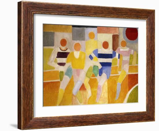 The Runners, 1926-Robert Delaunay-Framed Giclee Print