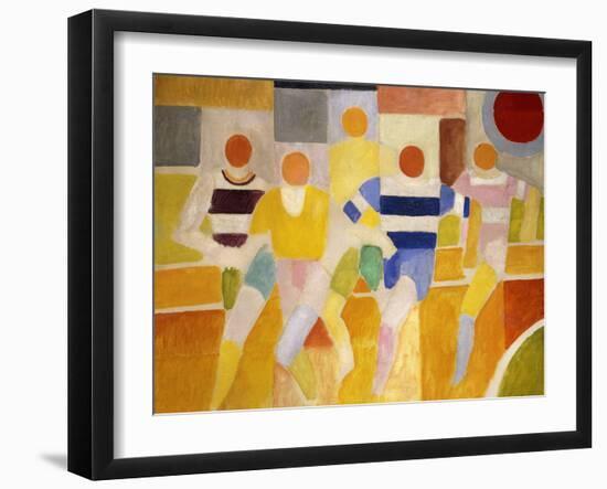 The Runners, 1926-Robert Delaunay-Framed Giclee Print