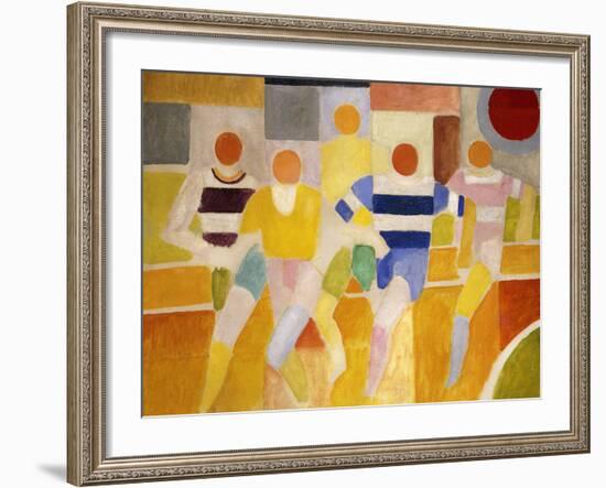 The Runners, 1926-Robert Delaunay-Framed Giclee Print