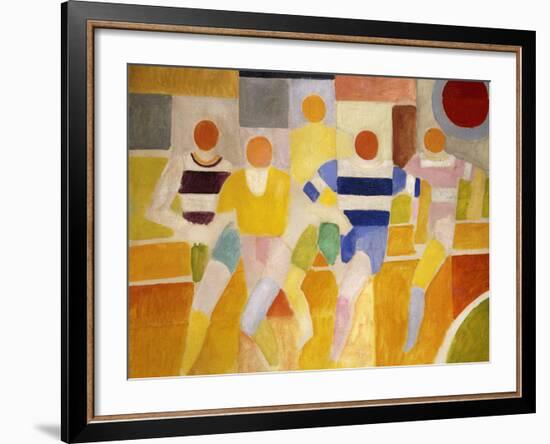 The Runners, 1926-Robert Delaunay-Framed Giclee Print
