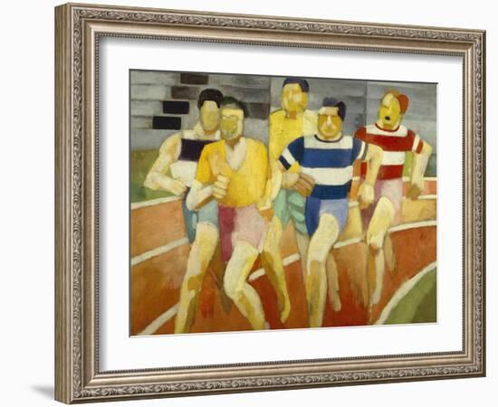 The Runners, C.1924-Robert Delaunay-Framed Giclee Print