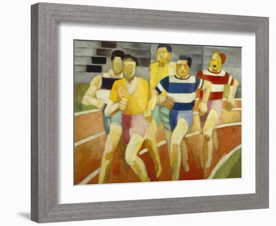 The Runners, C.1924-Robert Delaunay-Framed Giclee Print