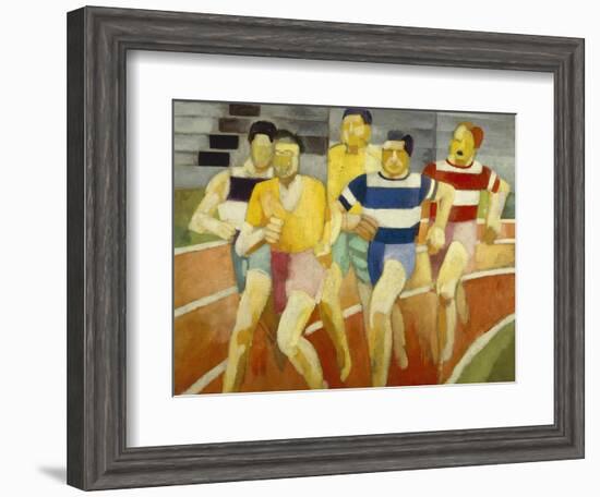 The Runners, C.1924-Robert Delaunay-Framed Giclee Print