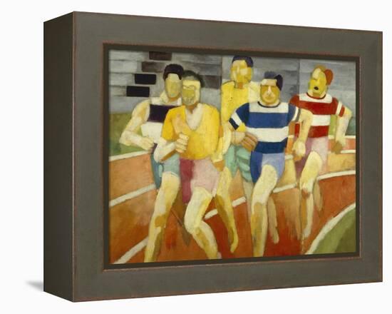 The Runners, C.1924-Robert Delaunay-Framed Premier Image Canvas