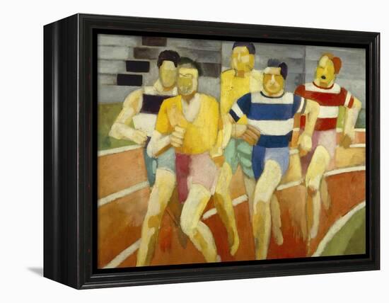 The Runners, C.1924-Robert Delaunay-Framed Premier Image Canvas