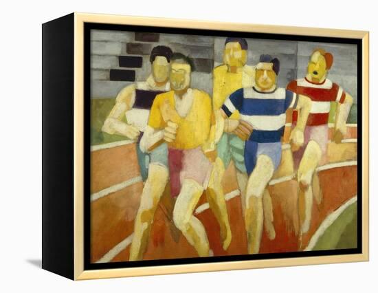 The Runners, C.1924-Robert Delaunay-Framed Premier Image Canvas