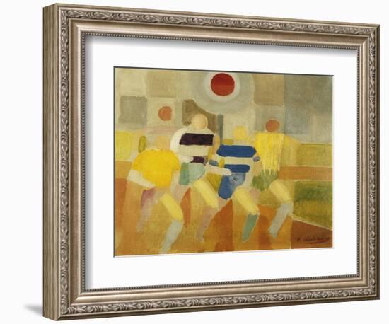 The Runners on Foot, C.1920-Robert Delaunay-Framed Giclee Print