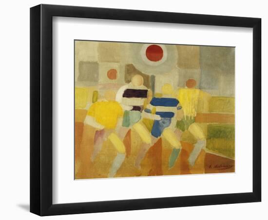 The Runners on Foot, C.1920-Robert Delaunay-Framed Giclee Print