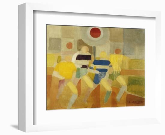 The Runners on Foot, C.1920-Robert Delaunay-Framed Giclee Print