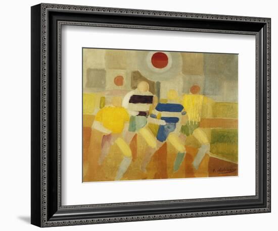 The Runners on Foot, C.1920-Robert Delaunay-Framed Giclee Print