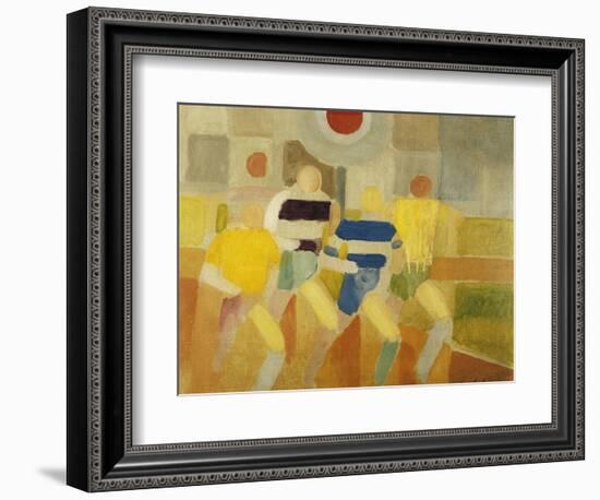 The Runners on Foot-Robert Delaunay-Framed Giclee Print