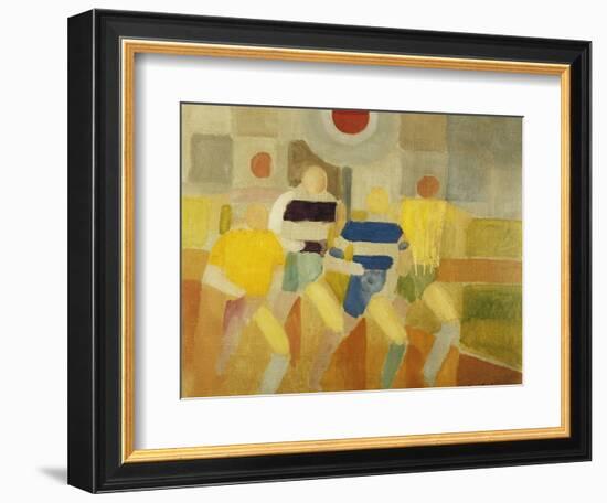 The Runners on Foot-Robert Delaunay-Framed Giclee Print