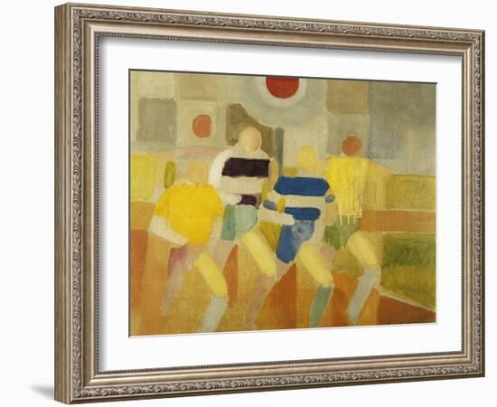 The Runners on Foot-Robert Delaunay-Framed Giclee Print