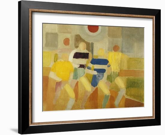 The Runners on Foot-Robert Delaunay-Framed Giclee Print