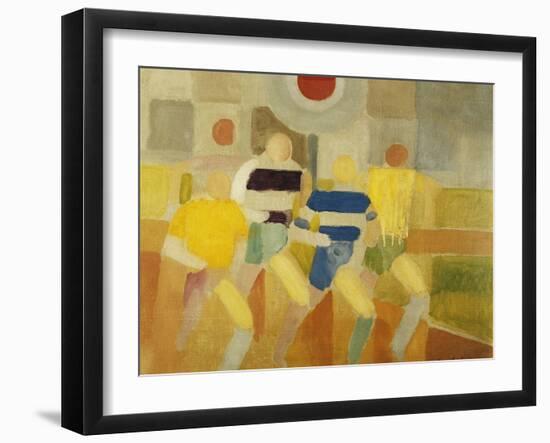 The Runners on Foot-Robert Delaunay-Framed Giclee Print