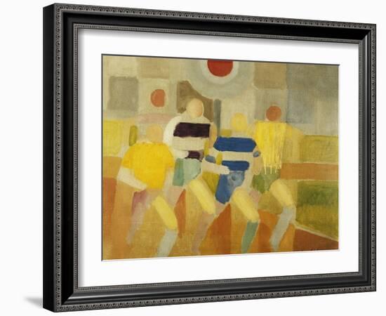 The Runners on Foot-Robert Delaunay-Framed Giclee Print